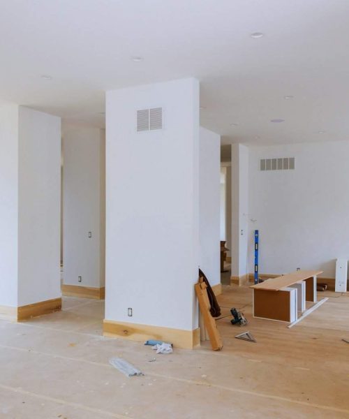 Process for under construction, remodeling, renovation extension reconstruction