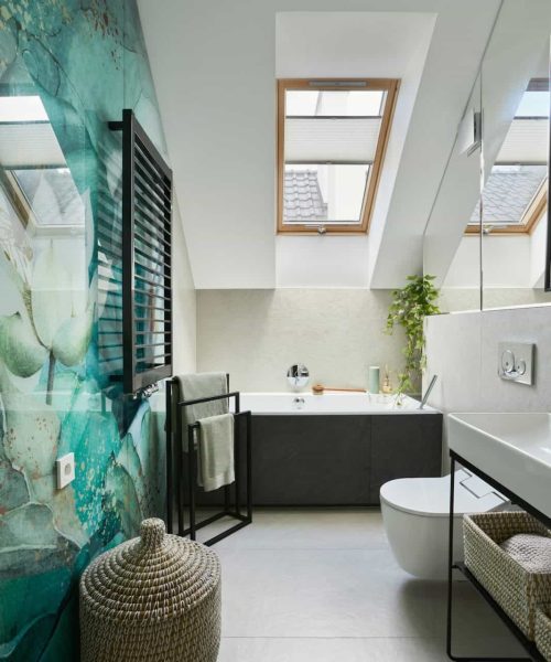 Stylish bathroom design